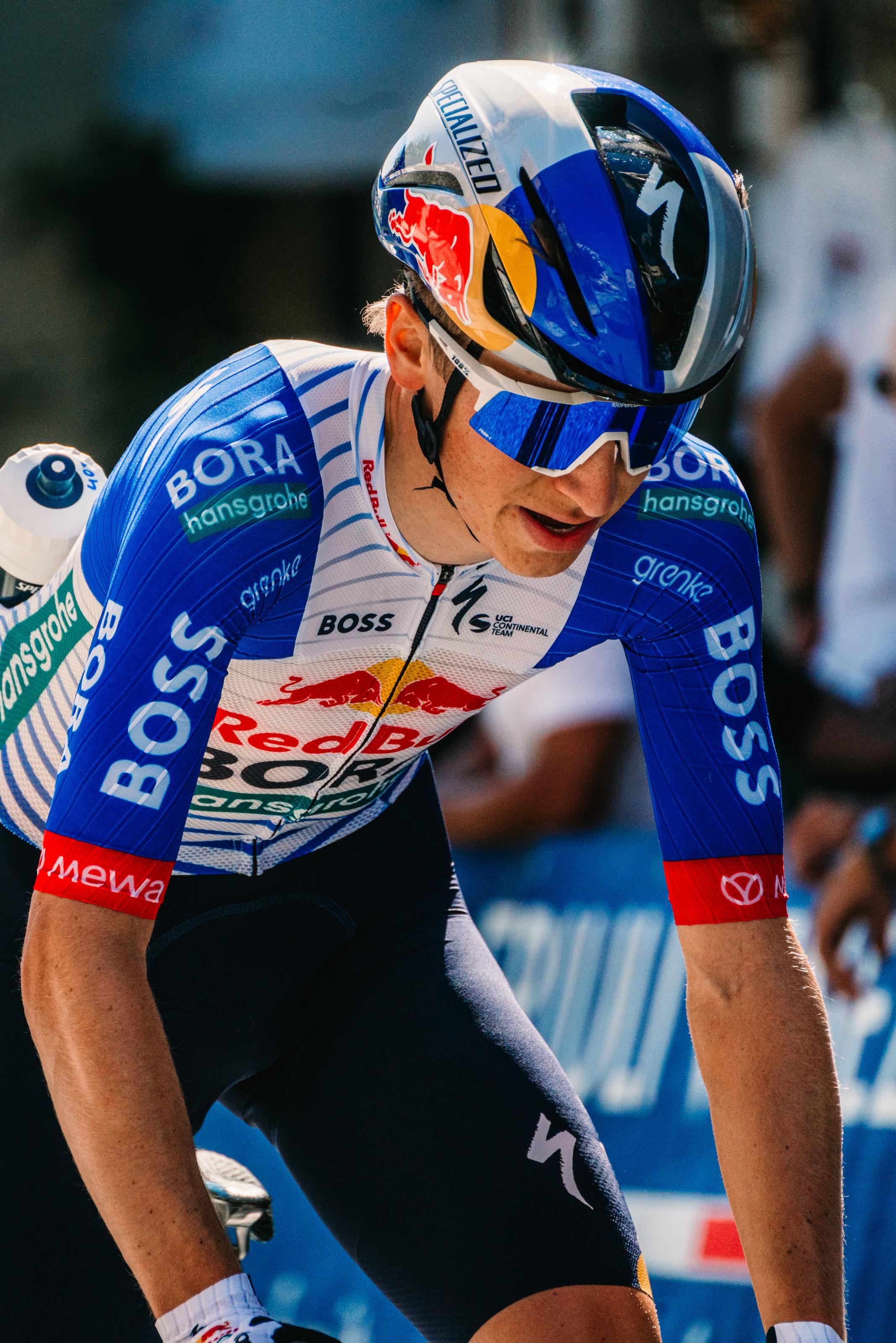 Gustave Blanc focused, racing with Red Bull – BORA – hansgrohe Rookies